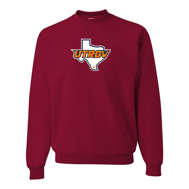 Men's UTRGV Vaqueros JERZEES NuBlend Crewneck Sweatshirt